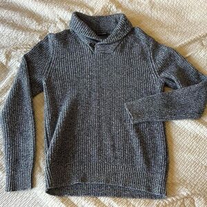Banana Republic Charcoal Knit Pullover
